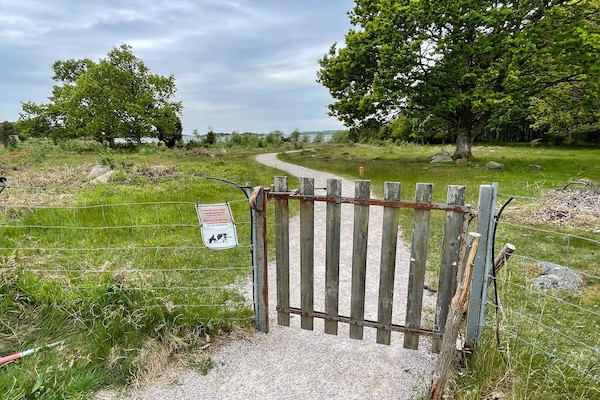 Foto van Hasslo vakantiehuis met tuin - Vakantiehuis in KARLSKRONA - Outdoor