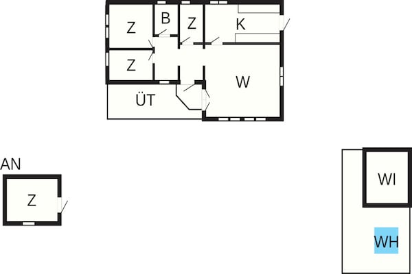 Foto van Gezellig zomerverblijf in Graddo - Vakantiehuis in Gräddö - FloorPlan