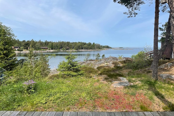 Foto van Villa met uitzicht op zee op het eiland Vaddo - Vakantiehuis in VÄDDÖ - Outdoor