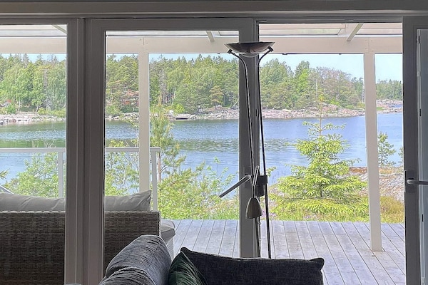 Foto van Villa met uitzicht op zee op het eiland Vaddo - Vakantiehuis in VÄDDÖ - WaterView