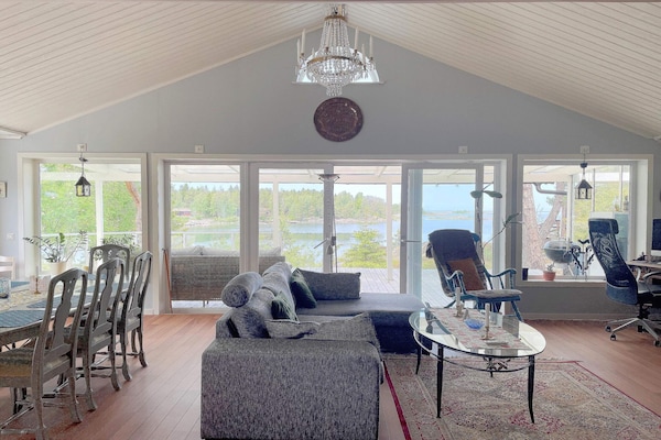Foto van Villa met uitzicht op zee op het eiland Vaddo - Vakantiehuis in VÄDDÖ - Indoor