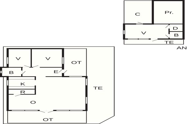 Foto van Villa met uitzicht op zee op het eiland Vaddo - Vakantiehuis in VÄDDÖ - FloorPlan