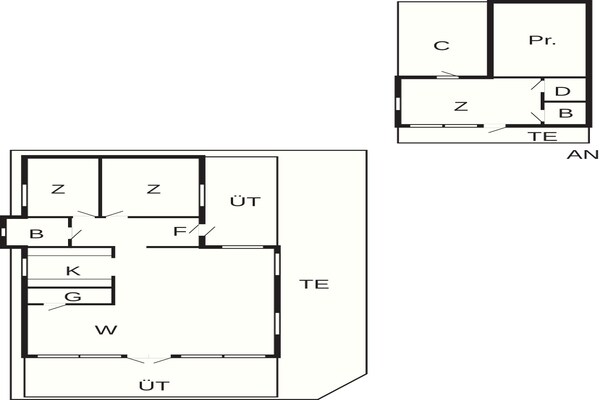 Foto van Villa met uitzicht op zee op het eiland Vaddo - Vakantiehuis in VÄDDÖ - FloorPlan