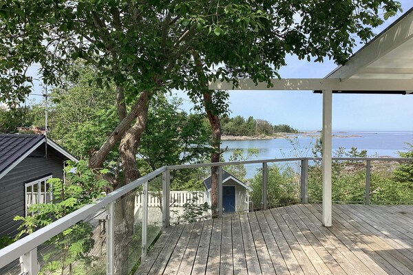 Foto van Villa met uitzicht op zee op het eiland Vaddo - Vakantiehuis in VÄDDÖ - Outdoor