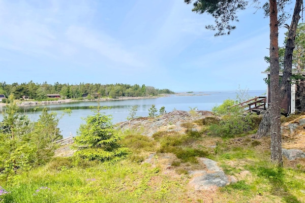 Foto van Villa met uitzicht op zee op het eiland Vaddo - Vakantiehuis in VÄDDÖ - Outdoor