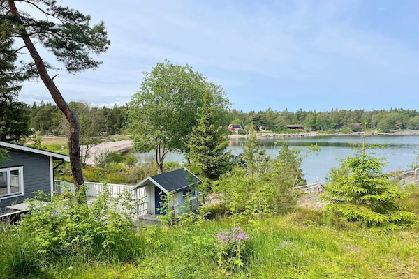 Foto van Villa met uitzicht op zee op het eiland Vaddo - Vakantiehuis in VÄDDÖ - Outdoor