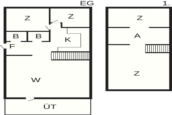 Foto van Perfecte gezinsvakantie in Osterlen - Vakantiehuis in DEGEBERGA - FloorPlan