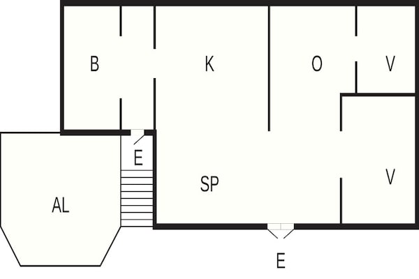 Foto van Comfortabel huis op het eiland bij Borgholm - Vakantiehuis in KÖPINGSVIK - FloorPlan