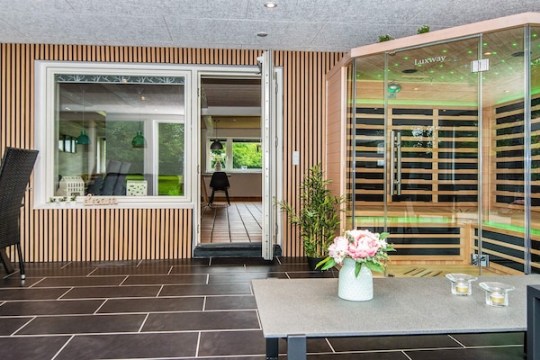 Foto van 4 sterren vakantie huis in Henne - Vakantiehuis in Henne - Sauna