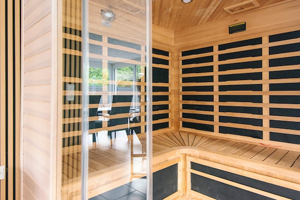 Foto van 4 sterren vakantie huis in Henne - Vakantiehuis in Henne - Sauna