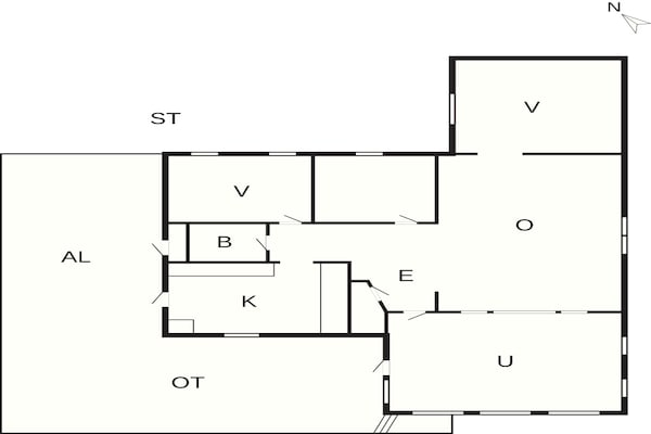 Foto van 6 Personen vakantie huis in HÖRBY - Vakantiehuis in HÖRBY - FloorPlan