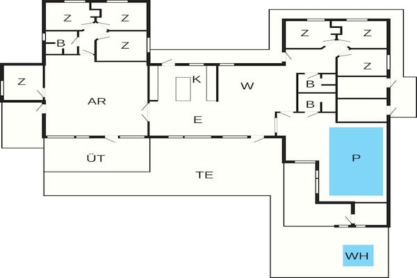 Foto van 5 sterren vakantie huis in Løkken - Vakantiehuis in Løkken - FloorPlan