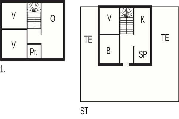 Foto van 6 Personen vakantie huis in Huglo - Vakantiehuis in Huglo - FloorPlan