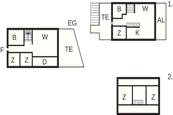 Foto van 8 Personen vakantie huis in Urangsvåg - Vakantiehuis in Urangsvåg - FloorPlan