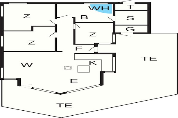Foto van 4 sterren vakantie huis in FRIEDRICHKOOG - Vakantiehuis in FRIEDRICHKOOG - FloorPlan