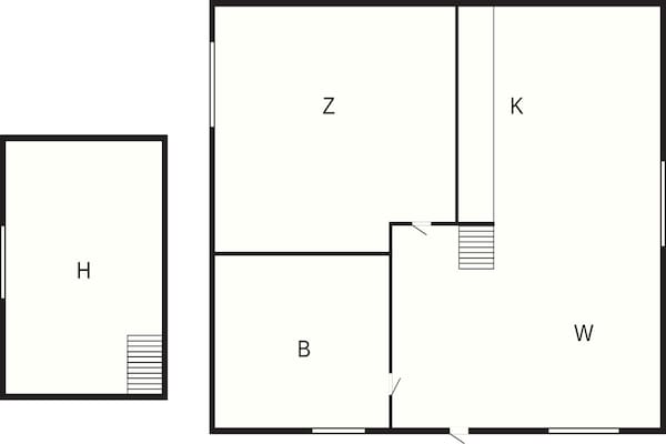 Foto van 4 sterren vakantie huis in SÖLVESBORG - Vakantiehuis in SÖLVESBORG - FloorPlan