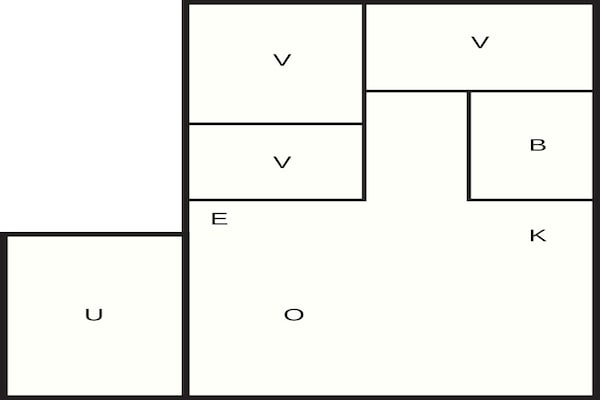 Foto van 6 Personen vakantie huis in Løkken - Vakantiehuis in Løkken - FloorPlan