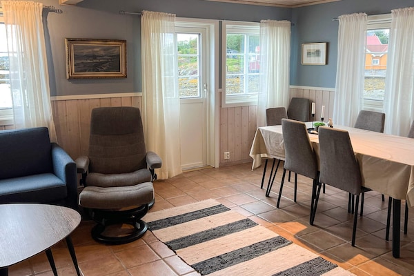 Foto van Zeezicht met boten en vissen - Vakantiehuis in Brekstad - Indoor