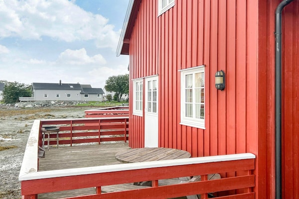 Foto van Zeezicht met boten en vissen - Vakantiehuis in Brekstad - Outdoor