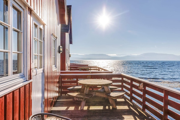 Foto van Zeezicht met boten en vissen - Vakantiehuis in Brekstad - Outdoor