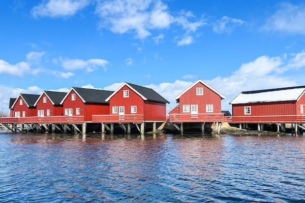 Foto van Zeezicht met boten en vissen - Vakantiehuis in Brekstad - Outdoor