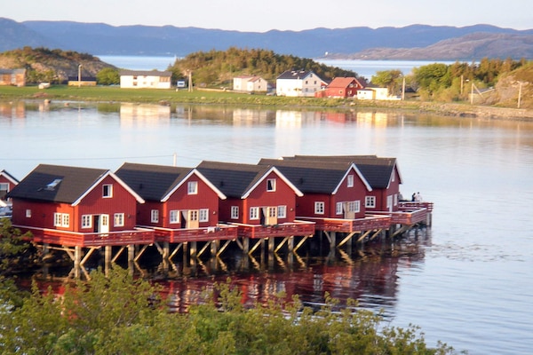 Foto van Zeezicht met boten en vissen - Vakantiehuis in Brekstad - Outdoor