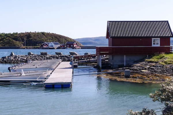 Foto van Zeezicht met boten en vissen - Vakantiehuis in Brekstad - Outdoor