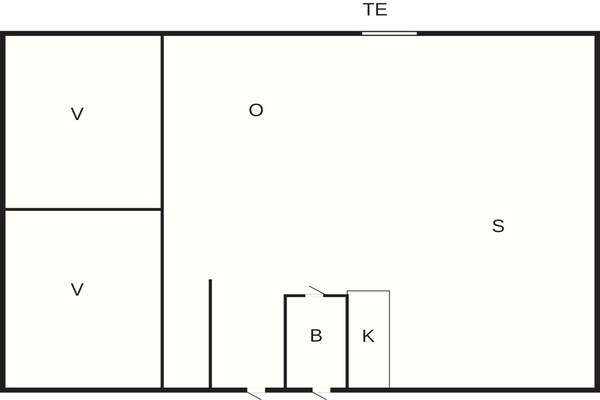 Foto van 4 sterren vakantie huis in Hornbæk - Vakantiehuis in Hornbæk - FloorPlan