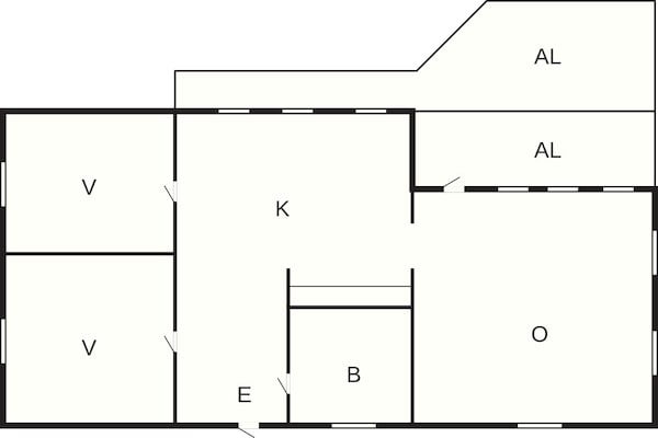 Foto van 6 Personen vakantie huis in STRÖMSTAD - Vakantiehuis in STRÖMSTAD - FloorPlan