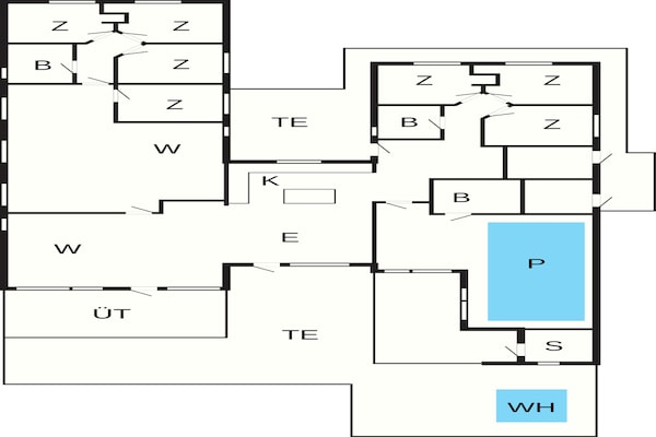 Foto van 5 sterren vakantie huis in Bogense - Vakantiehuis in Bogense - FloorPlan