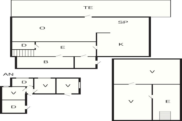 Foto van 4 sterren vakantie huis in SKJEBERG - Vakantiehuis in SKJEBERG - FloorPlan