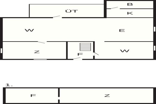 Foto van 6 Personen vakantie huis in Gedser - Vakantiehuis in Gedser - FloorPlan