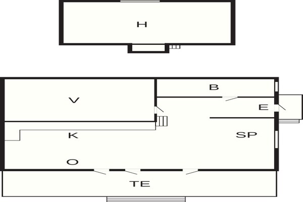 Foto van 4 sterren vakantie huis in SÖLVESBORG - Vakantiehuis in SÖLVESBORG - FloorPlan