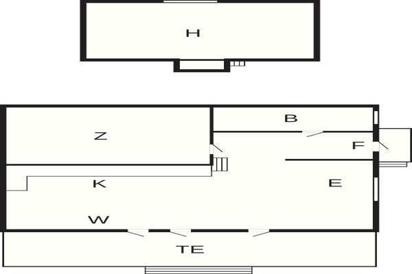 Foto van 4 sterren vakantie huis in SÖLVESBORG - Vakantiehuis in SÖLVESBORG - FloorPlan