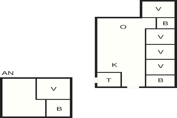 Foto van 5 sterren vakantie huis in Løkken - Vakantiehuis in Løkken - FloorPlan