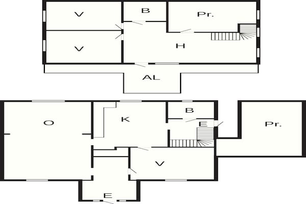 Foto van 8 Personen vakantie huis in Ryssby - Vakantiehuis in Ryssby - FloorPlan