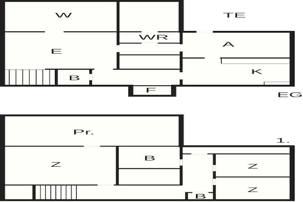 Foto van Historisch landhuis in Alberga - Vakantiehuis in NYKöPING - FloorPlan