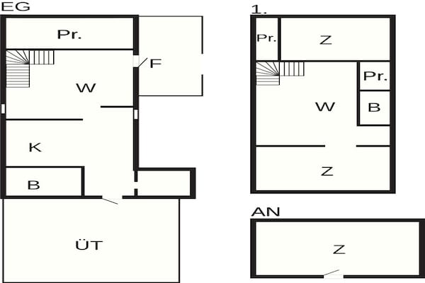Foto van Gezinsvakantiehuis in Dalsland, Zweden - Vakantiehuis in Brålanda - FloorPlan