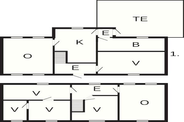 Foto van 8 persoons vakantie huis in averøy - Vakantiehuis in Averøy - FloorPlan
