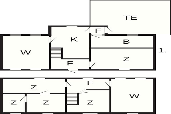Foto van 8 persoons vakantie huis in averøy - Vakantiehuis in Averøy - FloorPlan