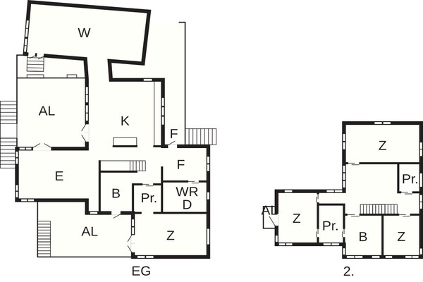 Foto van Kustwoning in Sandvik met zwembad - Vakantiehuis in TORSLANDA - FloorPlan