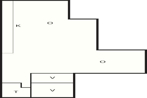 Foto van 4 sterren vakantie huis in Korsør - Vakantiehuis in Korsør - FloorPlan
