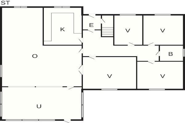 Foto van 8 Personen vakantie huis in Nordborg - Vakantiehuis in Nordborg - FloorPlan