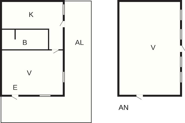 Foto van 6 Personen vakantie huis in SVANESUND - Vakantiehuis in SVANESUND - FloorPlan