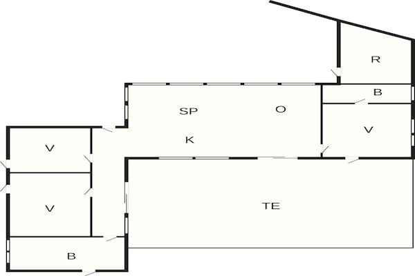 Foto van 5 sterren vakantie huis in Vestervig - Vakantiehuis in Vestervig - FloorPlan