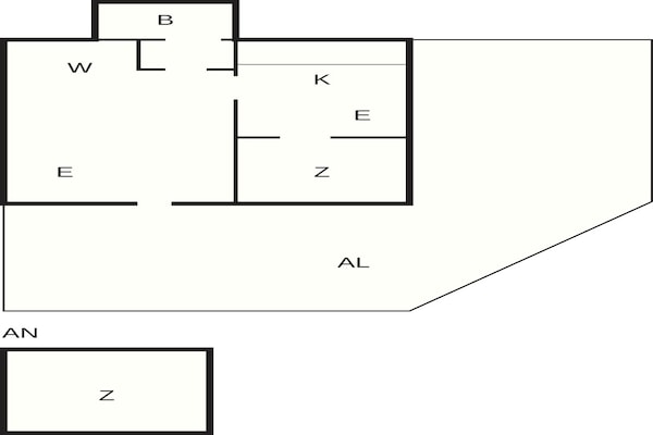 Foto van 6 Personen vakantie huis in LÖTTORP - Vakantiehuis in LÖTTORP - FloorPlan