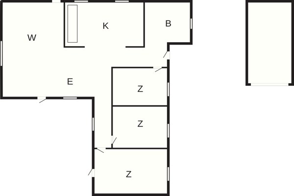 Foto van 7 Personen vakantie huis in Fjerritslev - Vakantiehuis in Fjerritslev - FloorPlan