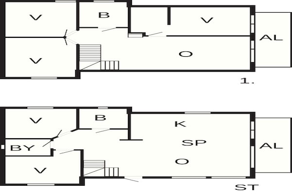 Foto van 5 sterren vakantie huis in FALKENBERG - Vakantiehuis in FALKENBERG - FloorPlan