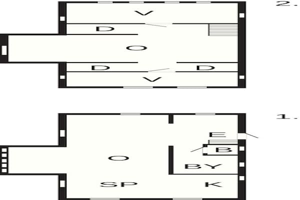 Foto van 4 sterren vakantie huis in UDDEVALLA - Vakantiehuis in UDDEVALLA - FloorPlan