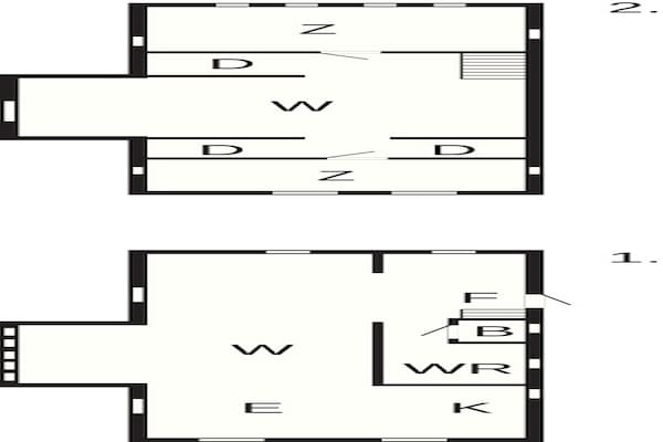 Foto van 4 sterren vakantie huis in UDDEVALLA - Vakantiehuis in UDDEVALLA - FloorPlan